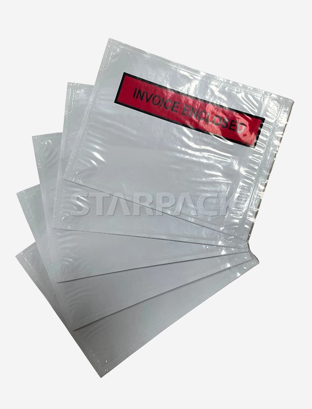 ロール状 PE パッキング リスト封筒（運送状パウチ）ポーチ）