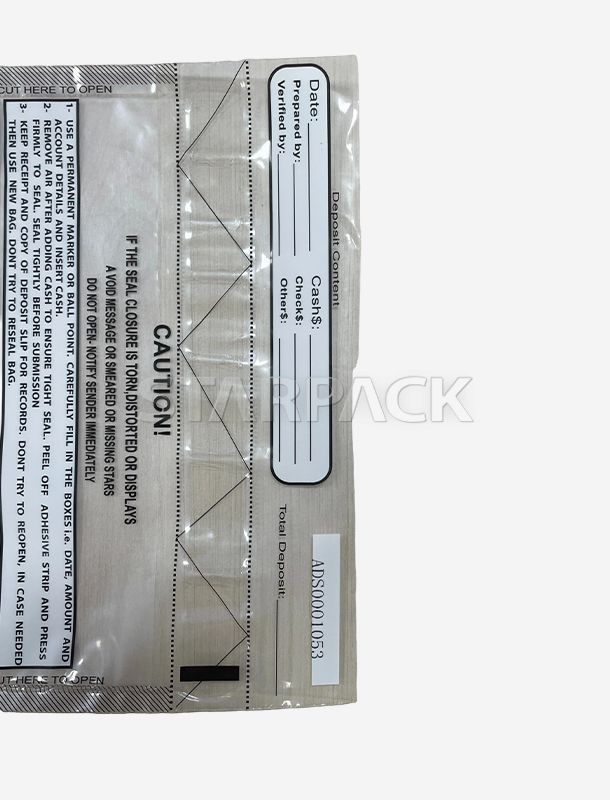 PE 不正開封防止セキュリティ バッグ(追跡可能で耐久性の高い保護)