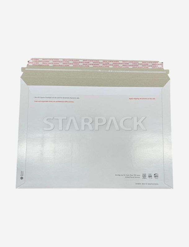 プレミアム硬質ボール紙の速達封筒