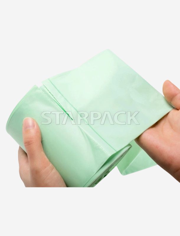 100% 堆肥化可能かつ生分解性のゴミ袋