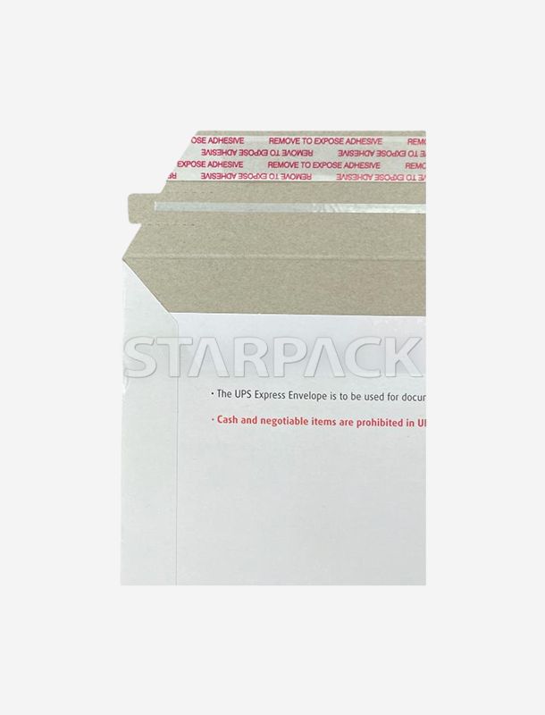 プレミアム硬質ボール紙の速達封筒